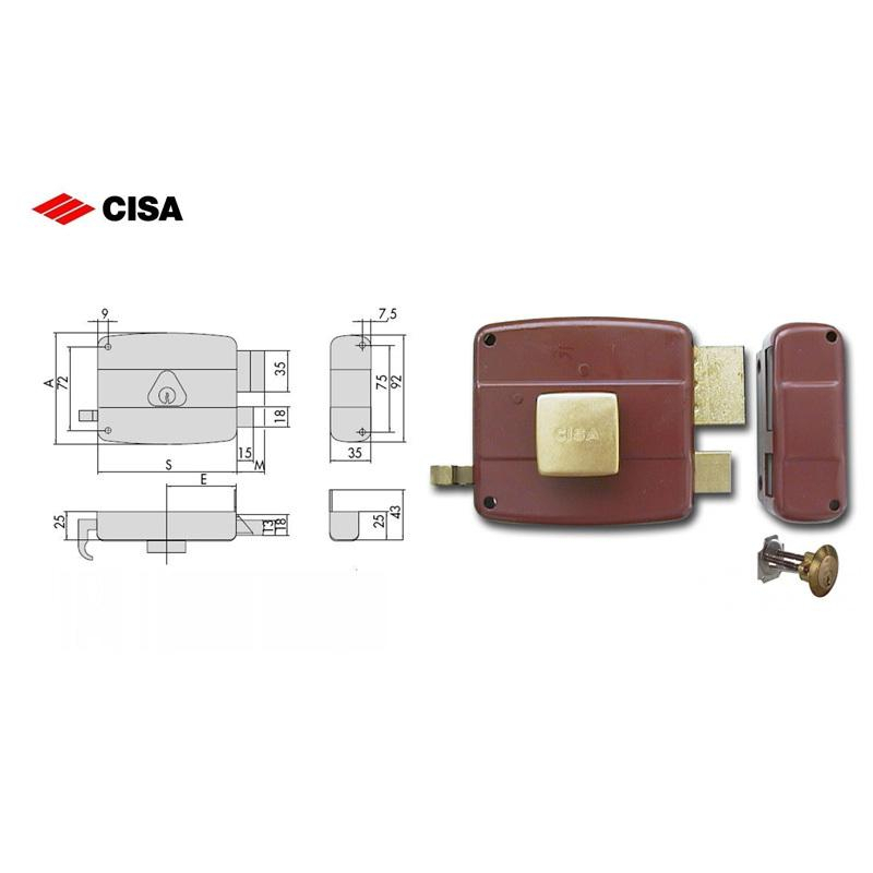 Serratura cisa 50110