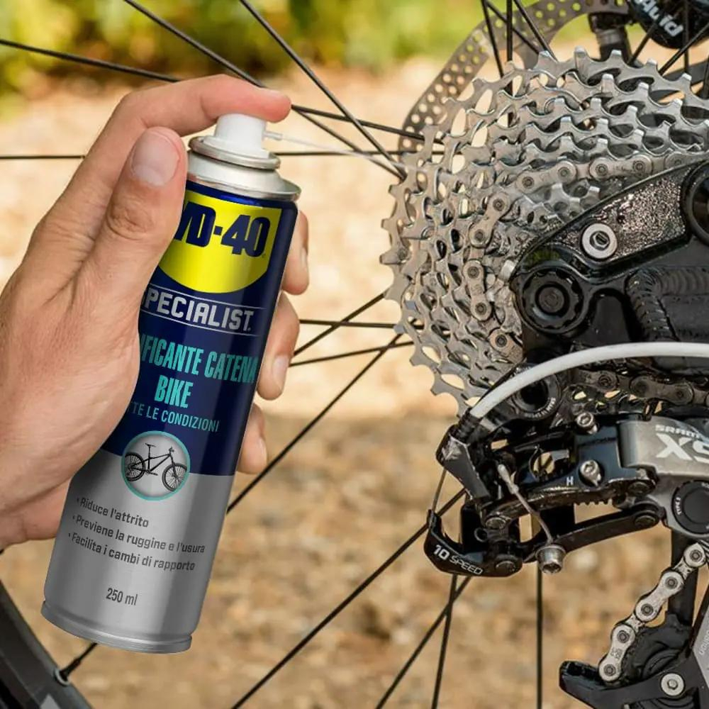 LUBRIFICANTE CATENA BIKE WD-40 PER TUTTE LE CONDIZIONI