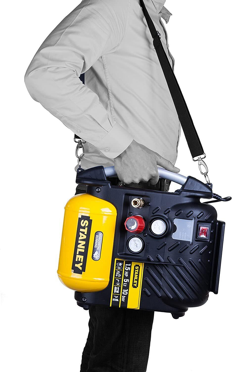 STANLEY DN200/10/5 AIRBOSS Compressore d'Aria, 1100 W, 230 V