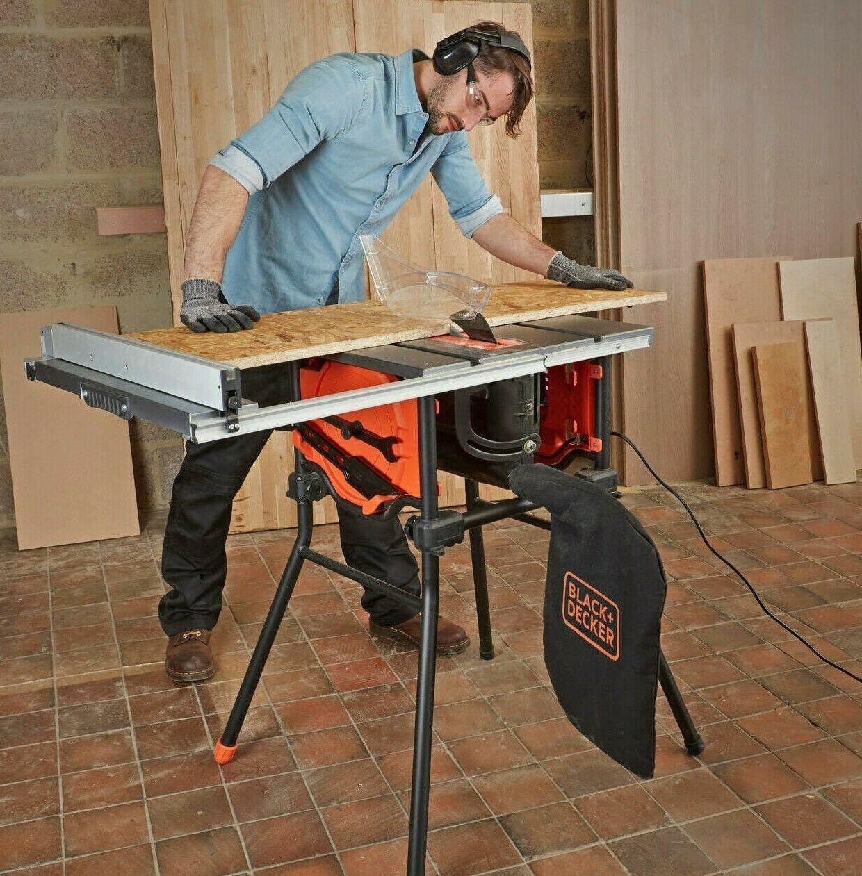 Sega da banco circolare portatile elettrica 1800w Black+Decker MOD. BES720-QS