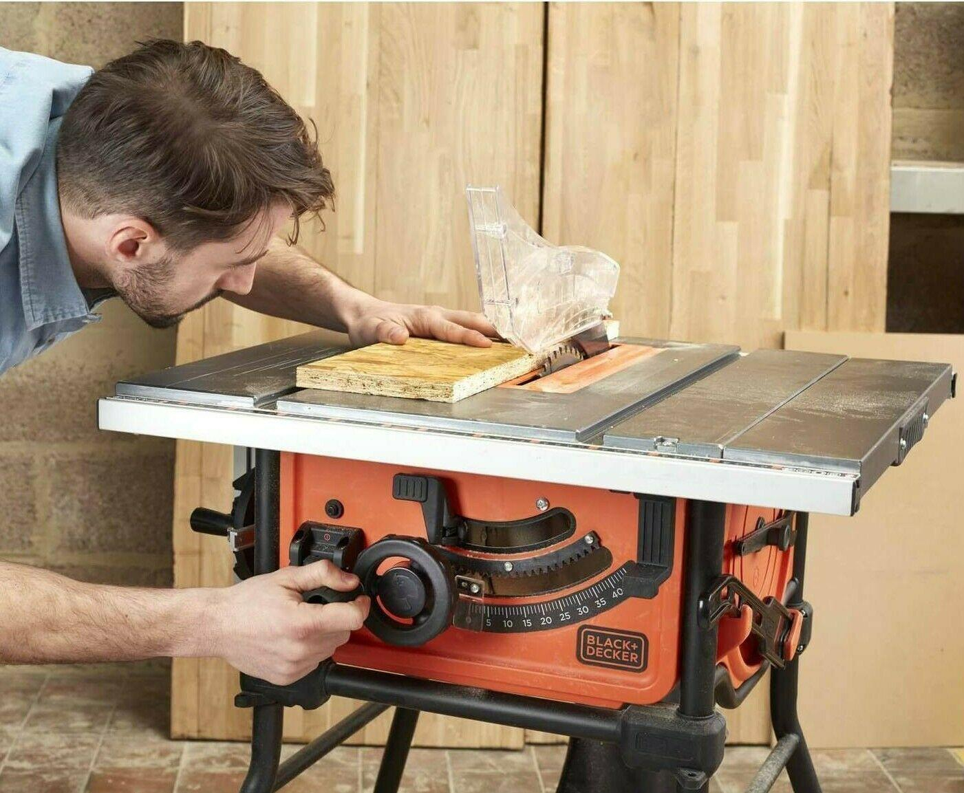 Sega da banco circolare portatile elettrica 1800w Black+Decker MOD. BES720-QS