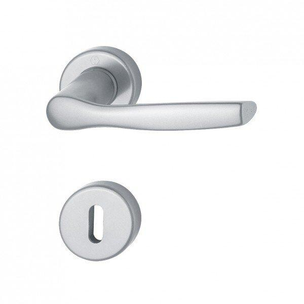 Maniglia per porta HOPPE MILANO in alluminio