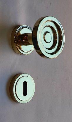 Coppia pomolo girevole per porta FUSITAL  K 320 R8