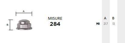 Kit fissaggio maniglione con dado OMPPORRO 284