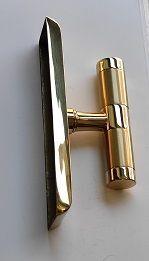 Cremonese a martellina in ottone POGGI&MARIANI serie ILENIA olv/os