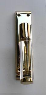 Cremonese a  martellina per finestra POGGI&MARIANI serie TURBO  51C olv/plex trasparente