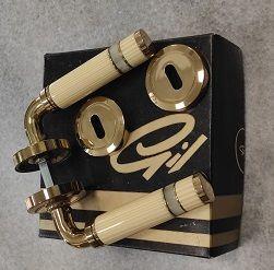 Maniglia per porte interne in ottone GIL modello BIJOU