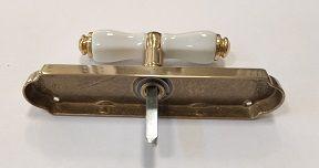 Cremonese a martellina per finestra  BECCHETTI BAL GABRIEL BLANC ART. 93