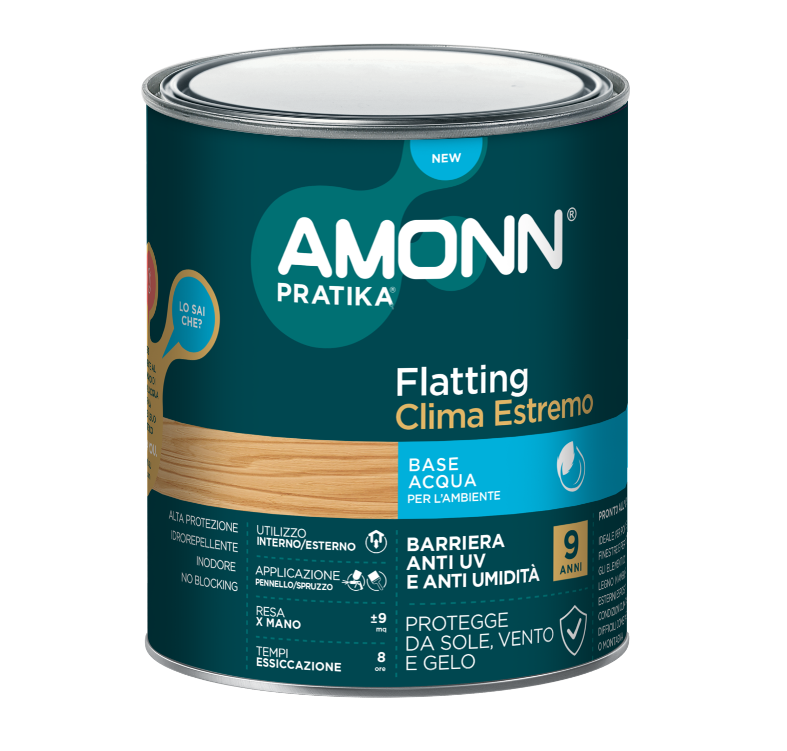 FLATTING AMMON PRATIKA H2O CLIMA ESTREMO