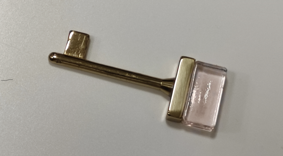 VALLI&COLOMBO CHIAVE M 1108 IN VETRO MURANO COLORI VARI