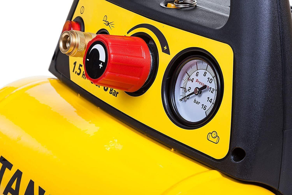 Stanley D 200 Compressore 6 Lt 1,5HP, pressione max 8 bar/116 PS, Rumorosità: 97 dB