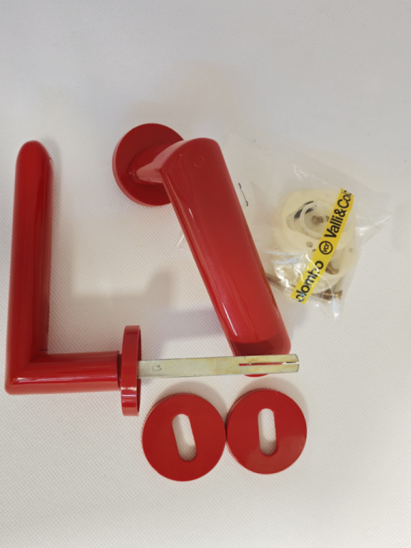 Maniglia per porta DADA H 148 R8 ROSSO VALLI&COLOMBO