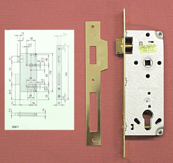 serratura cisa 5c611