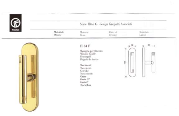 Cremonese FUSITAL  H 33F