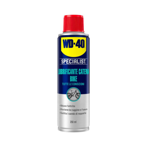 LUBRIFICANTE CATENA BIKE WD-40 PER TUTTE LE CONDIZIONI