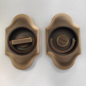 KIT MANIGLIA INCASSO PER PORTA SCORREVOLE A LIBRO MANDELLI 1018 TLN CON NOTTOLINO E ANELLO