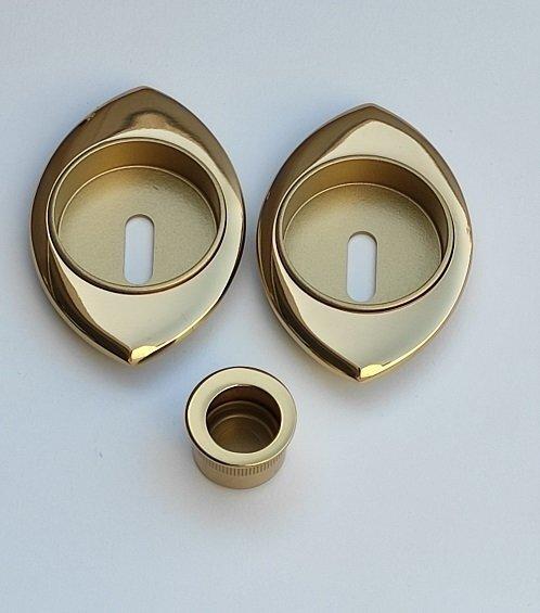 KIT MANIGLIA INCASSO PER PORTA SCORREVOLE MANDELLI CLIP 368 TC CON FORO CHIAVE