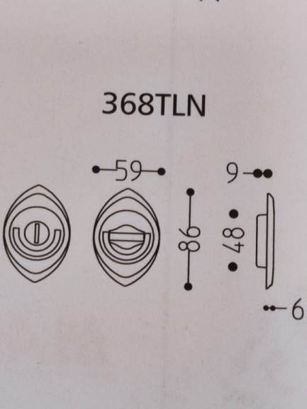 KIT PER PORTA SCORREVOLE A LIBRO MANDELLI CLIP 368 TLN CON NOTTOLINO E ANELLO