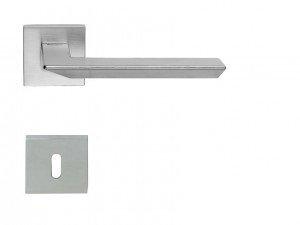 MANIGLIA PER PORTA LINEA CALI' TRIO CROMO SATINATO