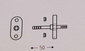 MARTELLINA DK MANDELLI TAGO 1102/DK BRUNITO OPACO/AVORIO