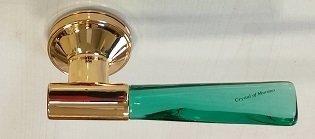 MANIGLIA MANDELLI ALEA 3001 ORO 24K/VETRO MURANO