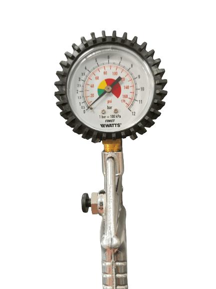 PISTOLA ARIA CON MANOMETRO CON INNESTI BIKE HOBBY