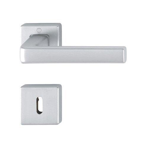 Maniglia per porte interne Hoppe DUBLIN in alluminio cromo satinato