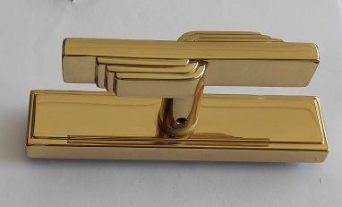 Cremonese per finestra FUSITAL serie QUATTRO S cod. H 38F ottone