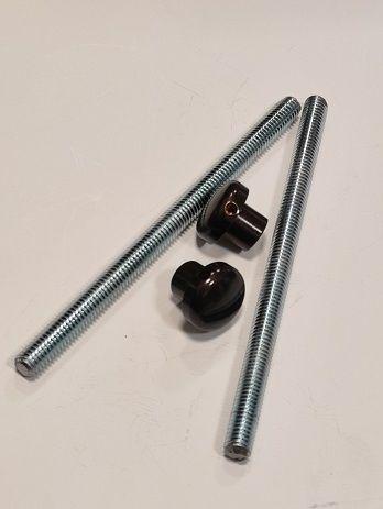 Kit fissaggio maniglione singolo passante con dado REGUITTI/TYMAN 637