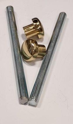 Kit fissaggio maniglione singolo passante con dado REGUITTI/TYMAN 637