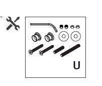 Maniglione DRITTO singolo per portone REGUITTI TYMAN D25MD INOX