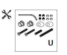 Maniglione ZANCATO singolo per portone REGUITTI TYMAN D25MS INOX