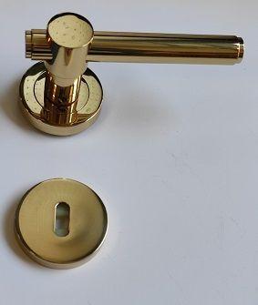 Maniglia in ottone per porta interna POGGI&MARIANI GILL 34R