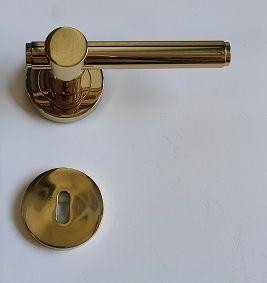 Maniglia in ottone per porta interna POGGI&MARIANI GILL 34R