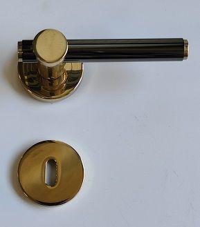 Maniglia in ottone per porta interna POGGI&MARIANI GILL 34R