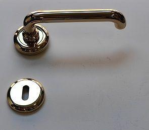 Maniglia per porte interne POGGI&MARIANI ALBA 68R ORO LUCIDO