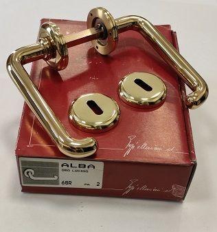 Maniglia per porte interne POGGI&MARIANI ALBA 68R ORO LUCIDO