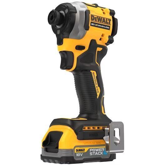 Avvitatore impulsi compatto 1/4" XR 18V POWERSTACK DCF850E2T-QW