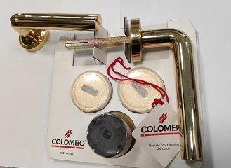Maniglia per porta COLOMBO SATURN CA11 R ORO ZECCHINO 24K