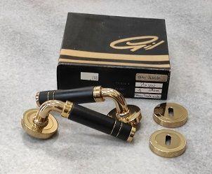 Maniglia per porte interne in ottone GIL modello BIJOU