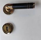 Maniglia per porte interne in ottone GIL modello BIJOU