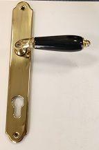 Maniglia per porta su placca BECCHETTI BAL RAPHAEL NOIR 92-03