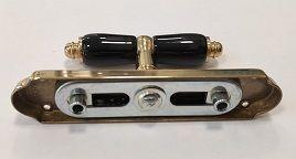 Cremonese per finestra ottone e porcellana BECCHETTI BAL  mod. RAPHAEL 92-23 ORO