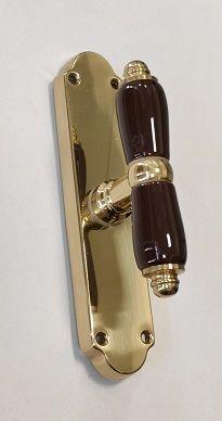 Cremonese per finestra ottone e porcellana BECCHETTI BAL  mod. RAPHAEL 92-23 ORO