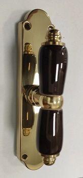 Cremonese per finestra ottone e porcellana BECCHETTI BAL  mod. RAPHAEL 92-23 ORO