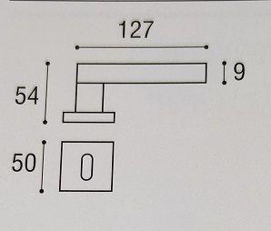 Maniglia per porta Sicma SHELBY  laccato