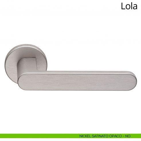 Maniglia per porta LOLA  rosetta tonda LINEA CALI'