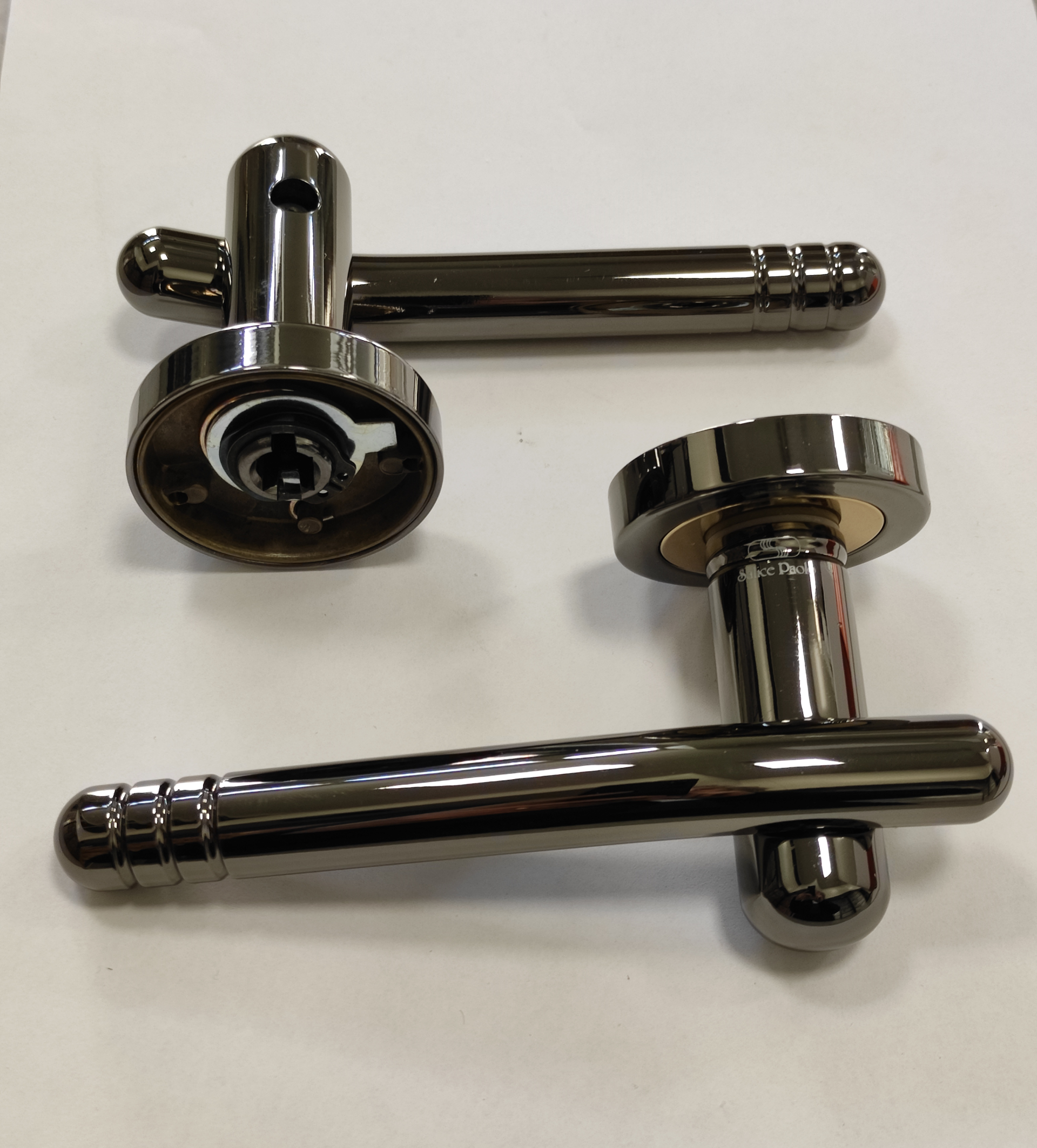 MANIGLIA SALICE PER PORTA MOD. MIMOSA B.P