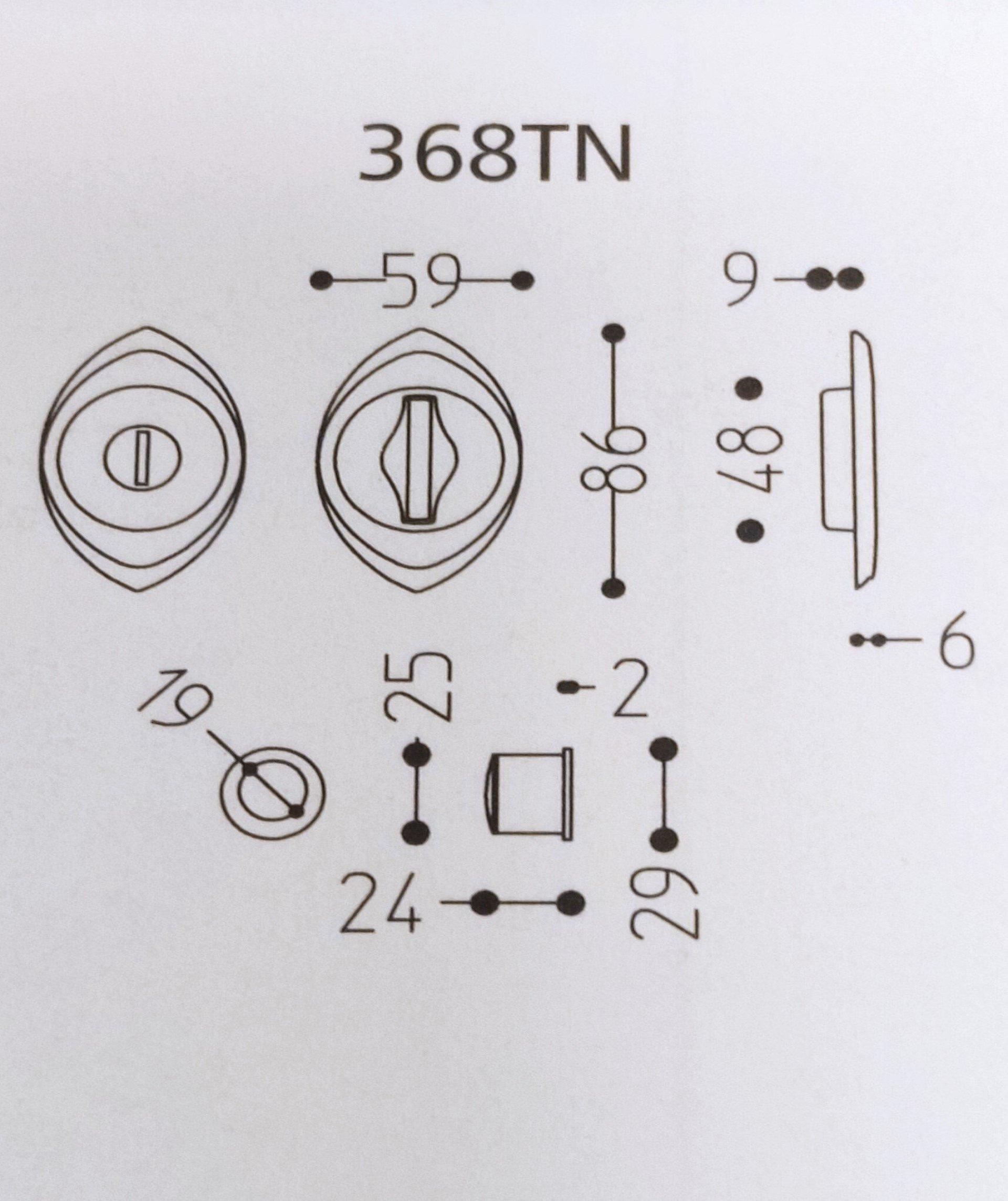 KIT PORTE SCORREVOLI MANDELLI CLIP 368 TN CON NOTTOLINO