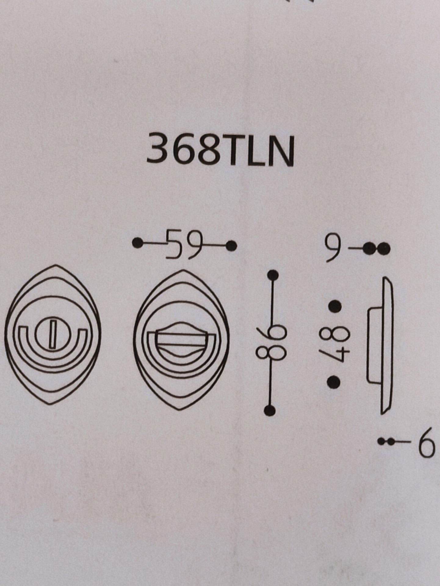 KIT PER PORTA SCORREVOLE A LIBRO MANDELLI CLIP 368 TLN CON NOTTOLINO E ANELLO